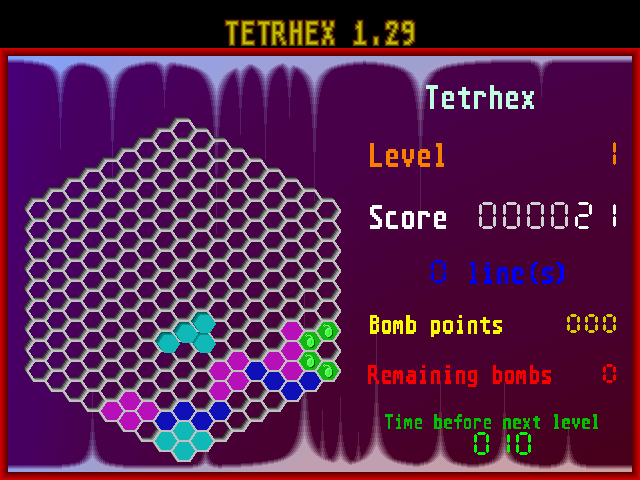Tetrhex [Falcon030] atari screenshot